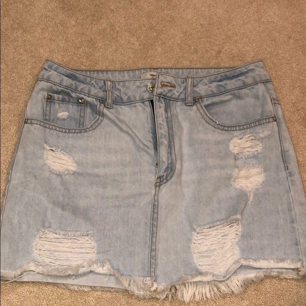 Forever 21 Jean skirt
